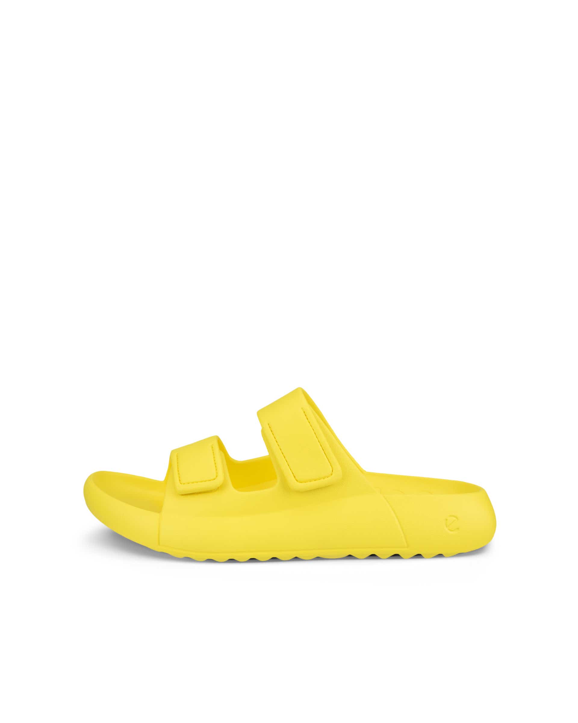 Unisex ECCO® Cozmo E Two Strap Sandal - Black - Outside