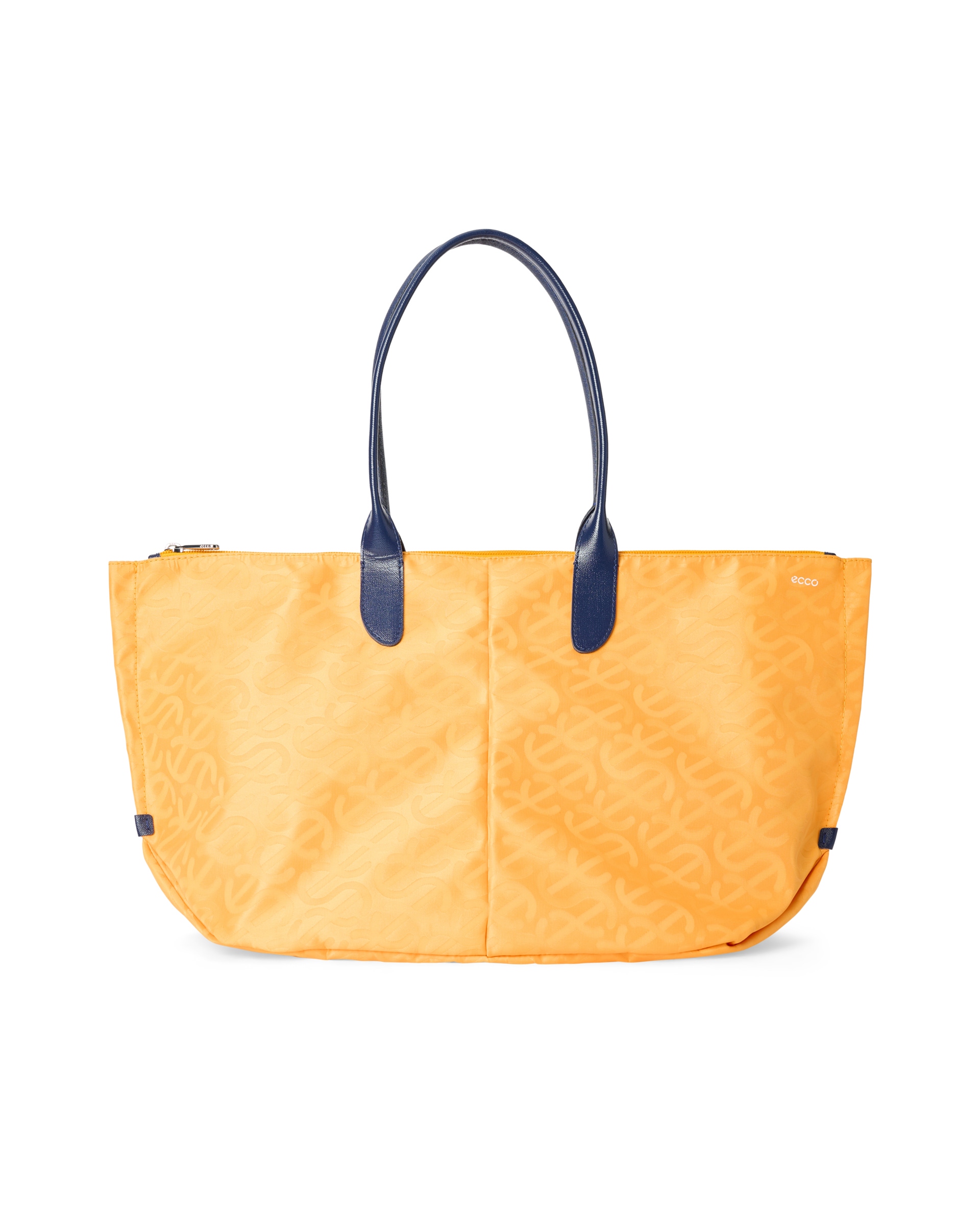 ECCO® Go Light E Wave Leather Tote Bag - Orange - Main