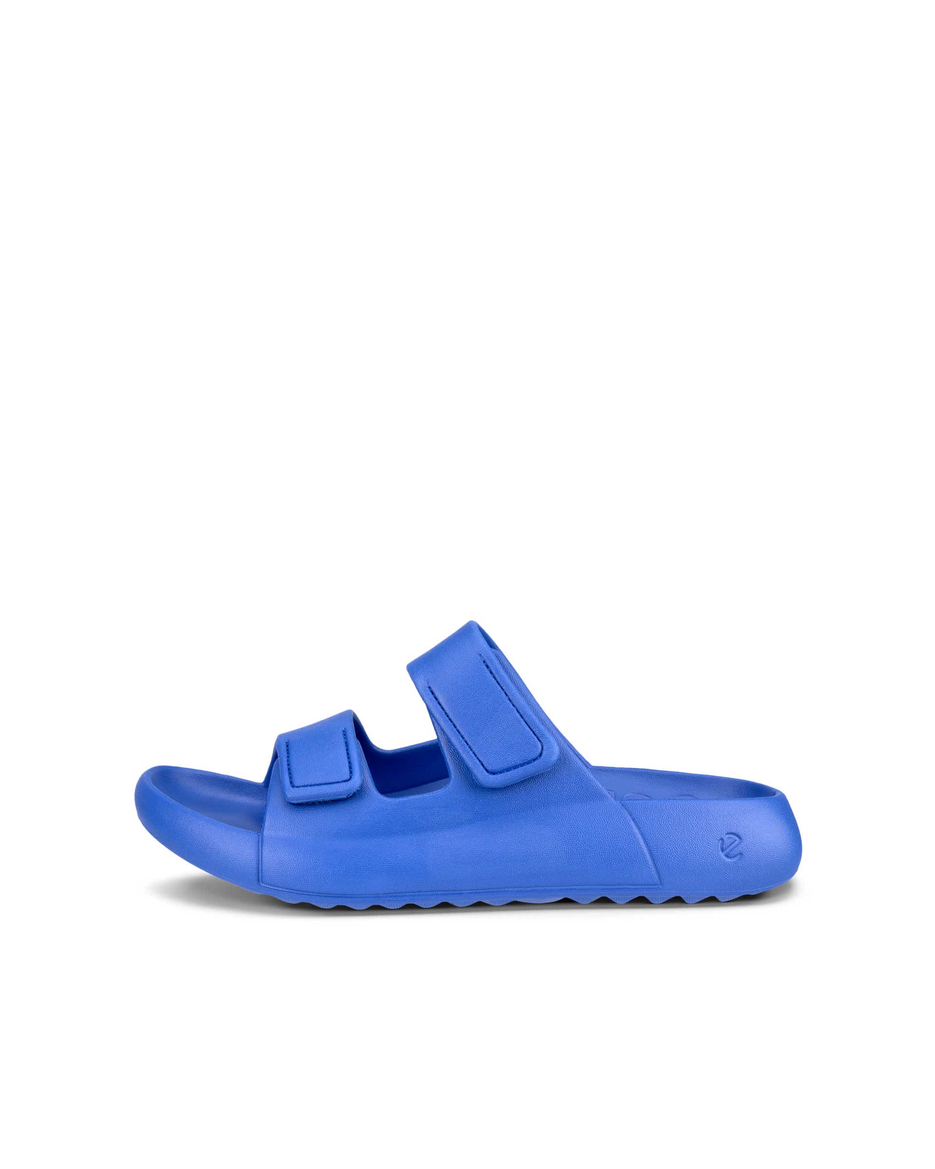 Unisex ECCO® Cozmo E Two Strap Sandal - Black - Outside