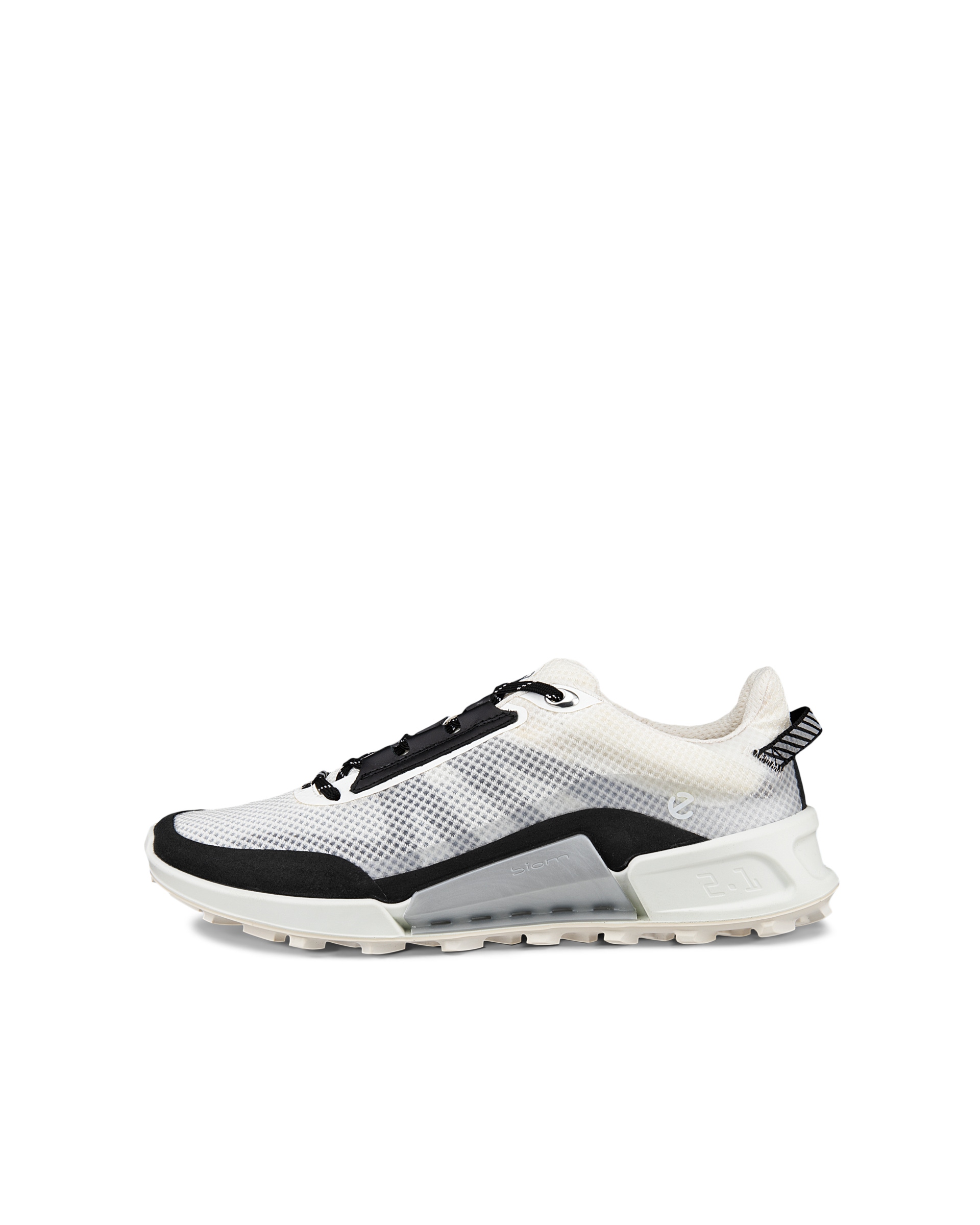 Women's ECCO® BIOM 2.1 X Mountain Textile Hiking Sneaker - White - Outside