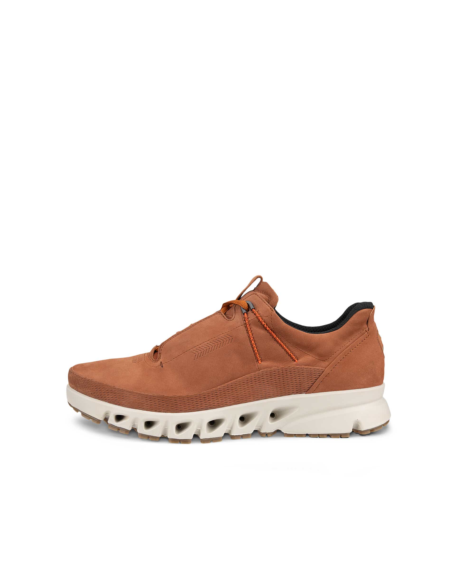 Men's ECCO® Multi-Vent Nubuck Gore-Tex Shoe - Blue - Outside