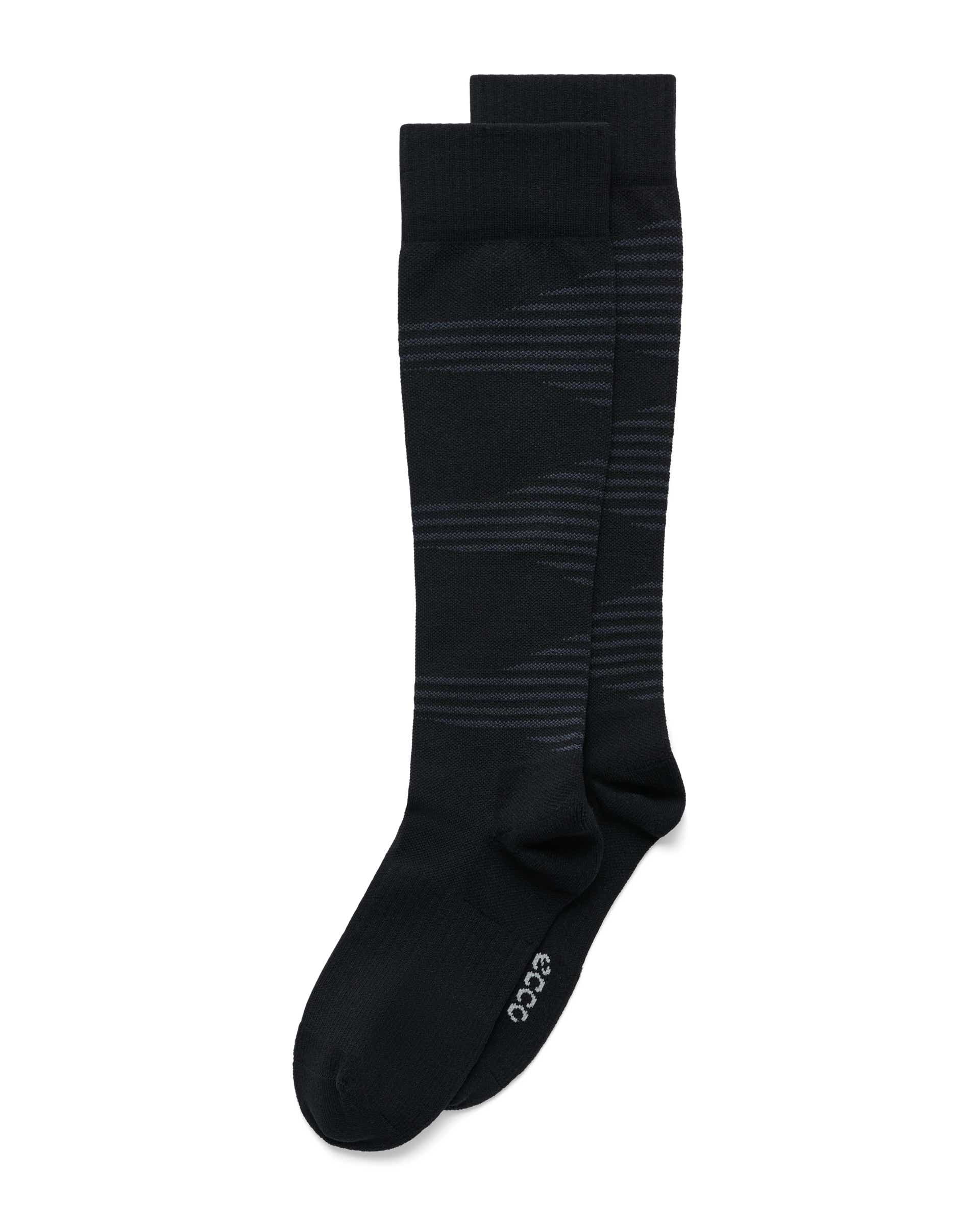 Unisex ECCO® Tech Travel Socks - Black - Main