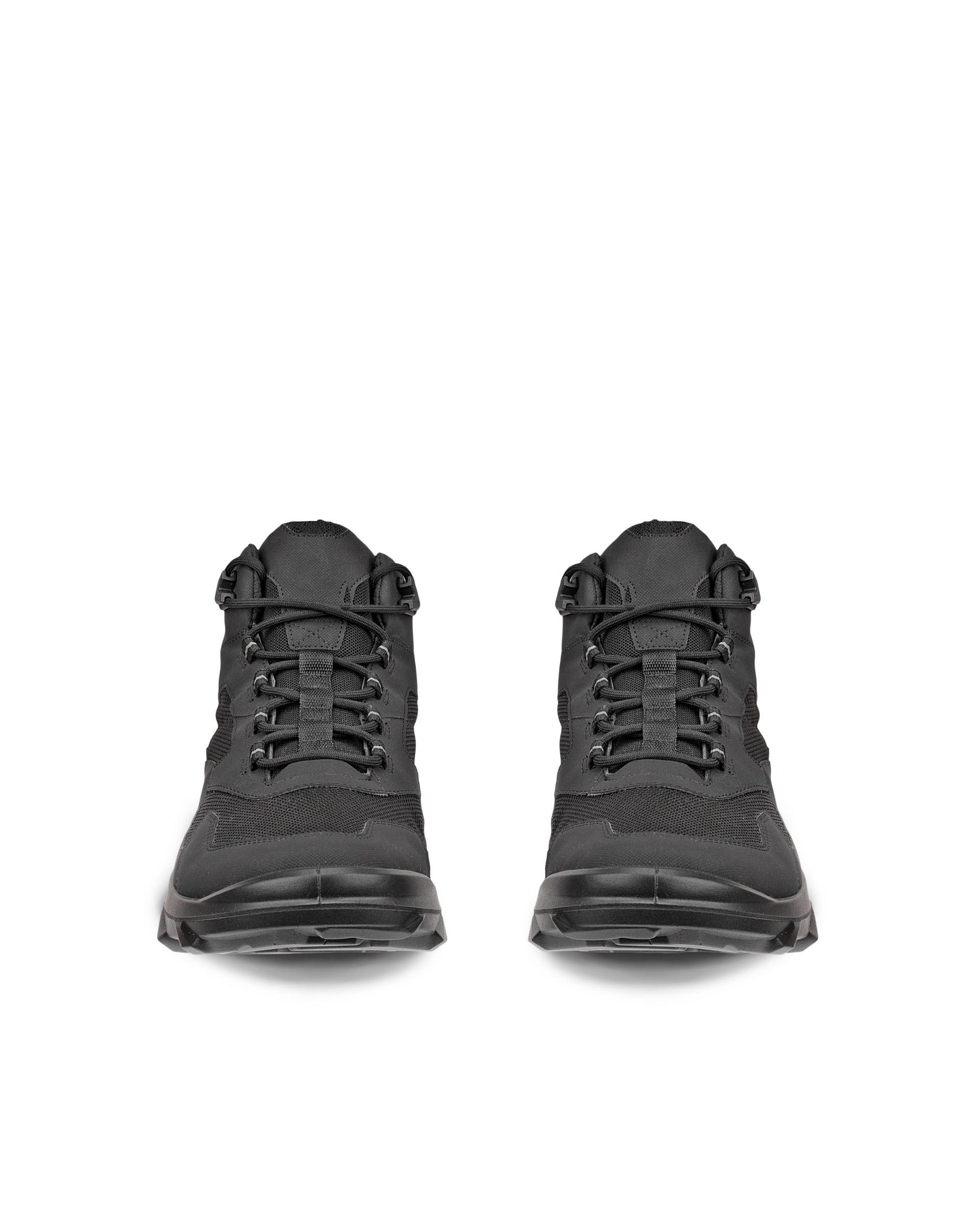 Men's ECCO® MX Gore-Tex High-Top Outdoor Sneaker - Black - Front pair