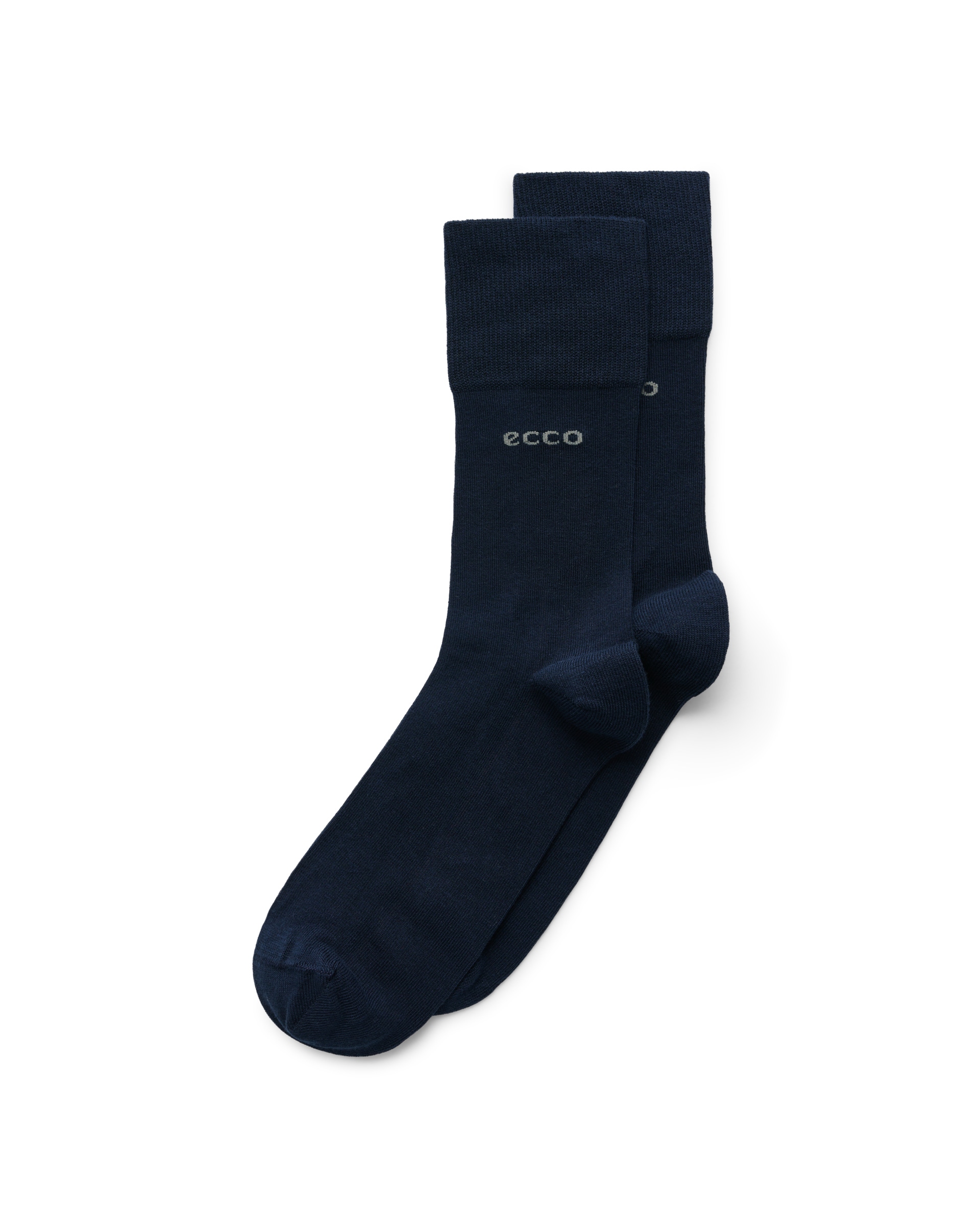 Unisex ECCO® Classic Longlife Mid-Cut Socks - Blue - Main