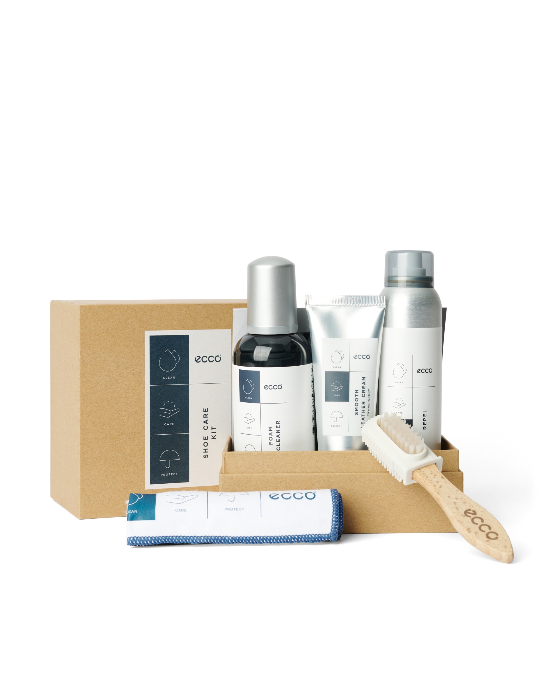 ECCO® Shoe Care Kit - White - Main