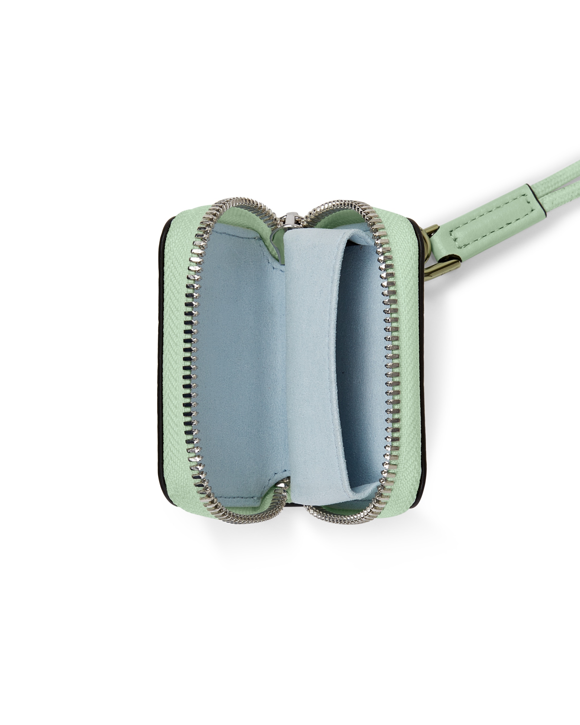 ECCO® Pro Pebbled Leather Airpod Case - Green - Birdeye