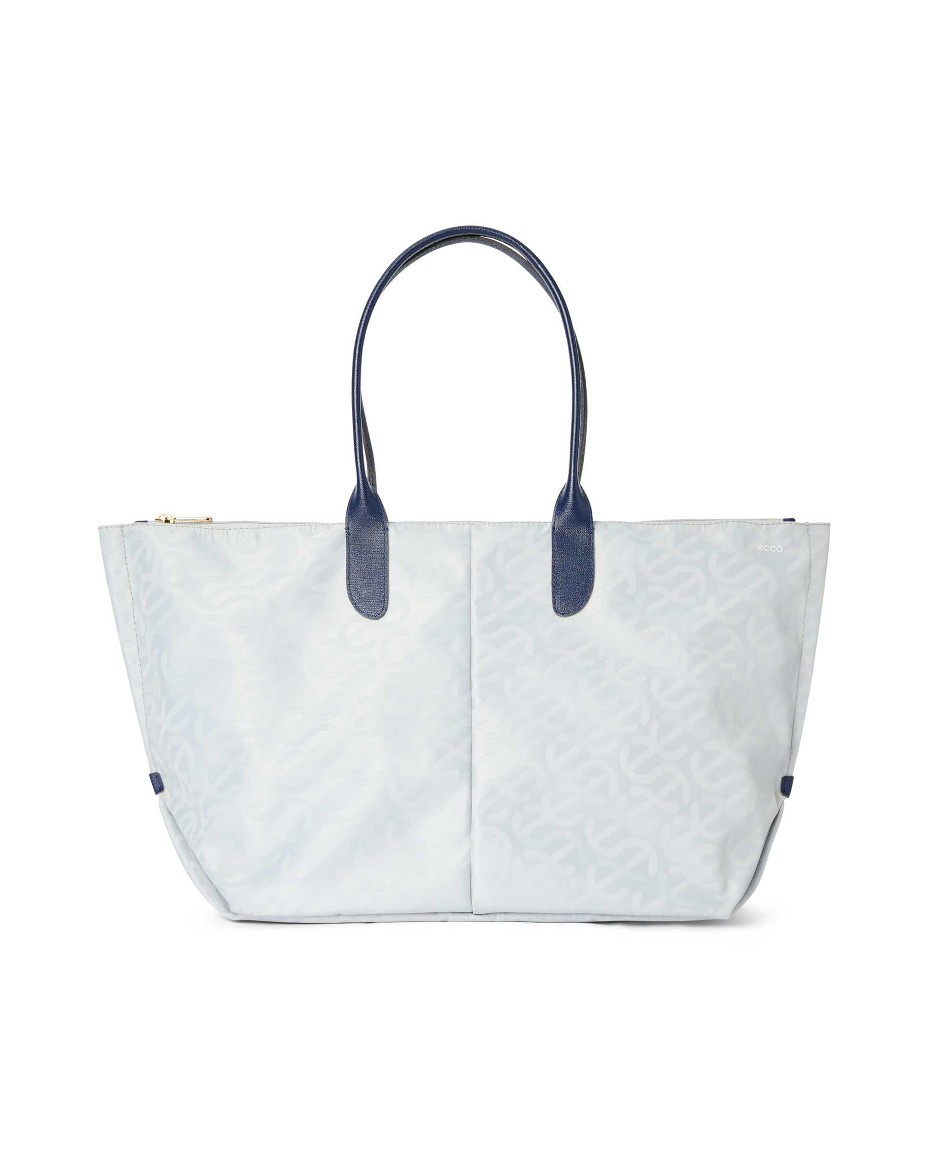 ECCO® Go Light E Wave Leather Tote Bag - Orange - Main