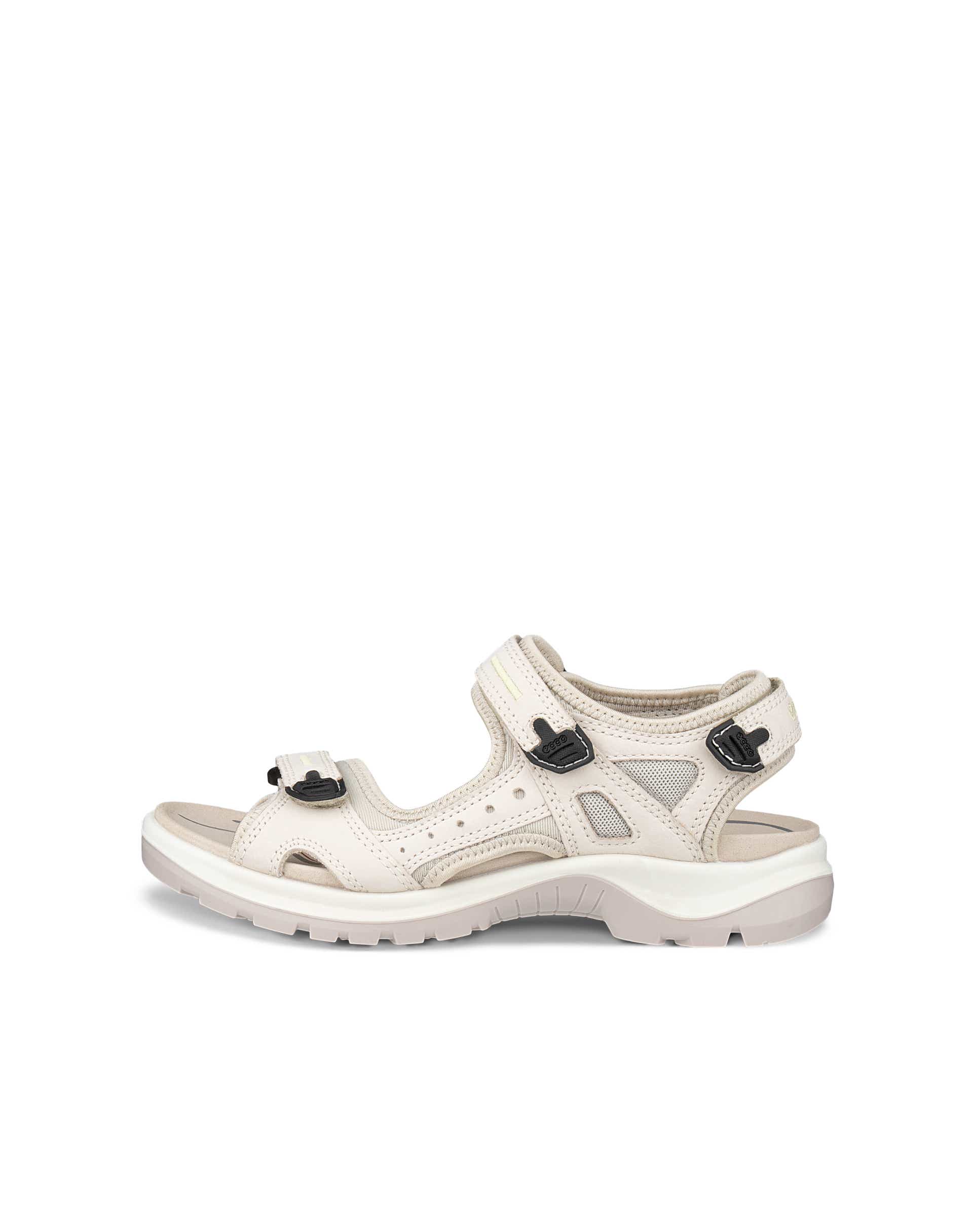 Women's ECCO® Offroad Leather Outdoor Sandal - Pink - Outside