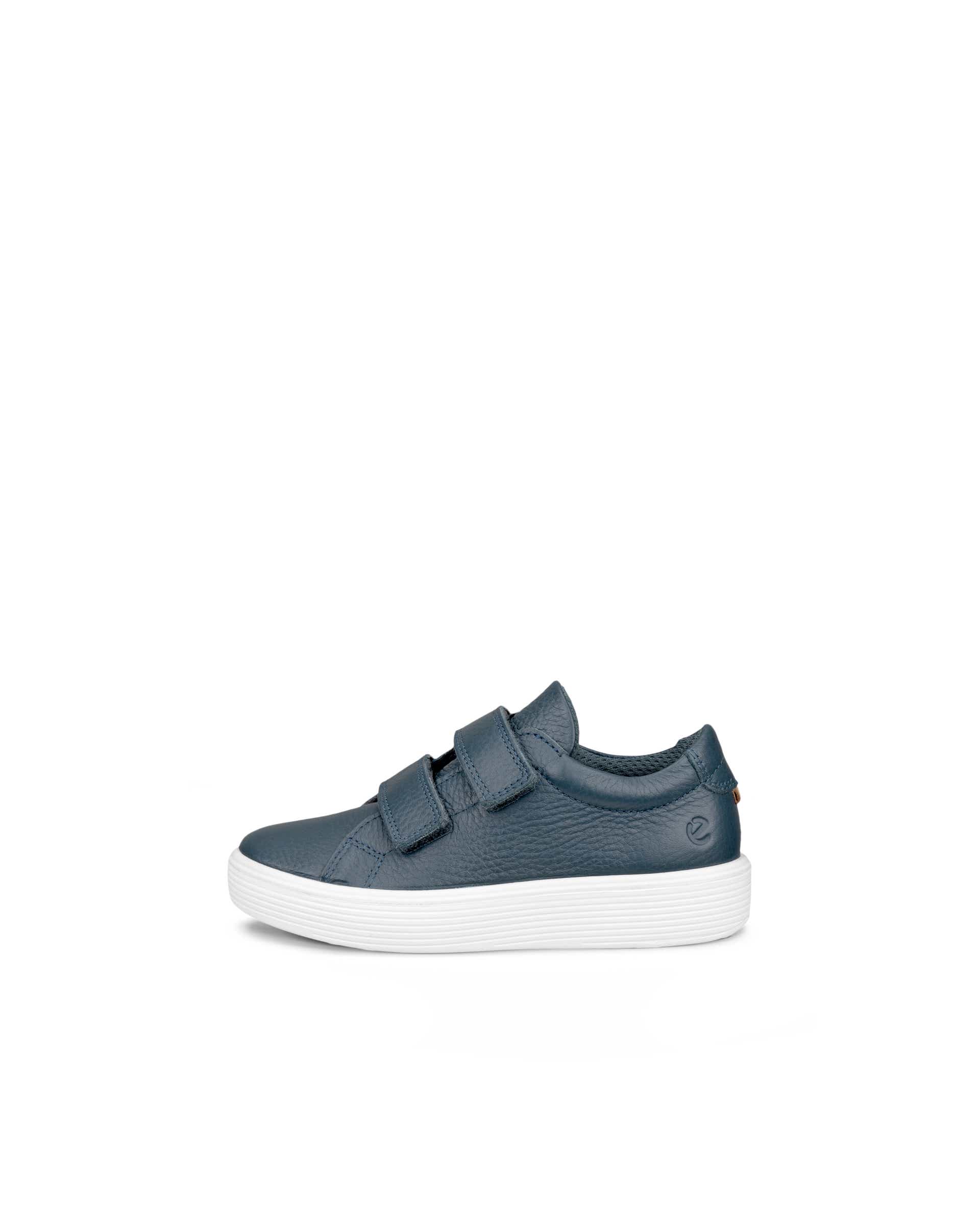 Kids' ECCO® Soft 60 Leather Sneaker - Purple - Outside