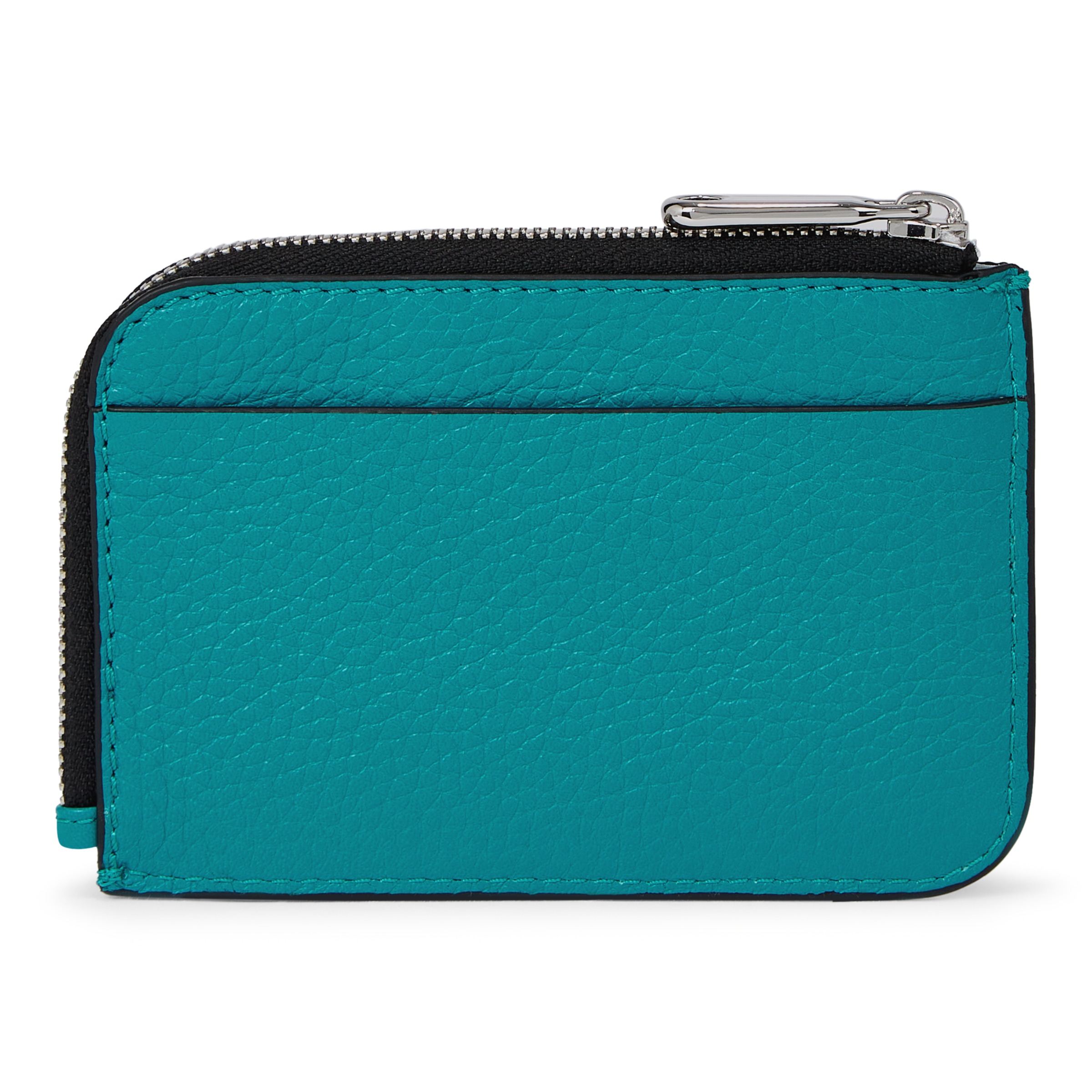 ECCO® Wallet Zipped Small Leather Wallet - Blue - Back