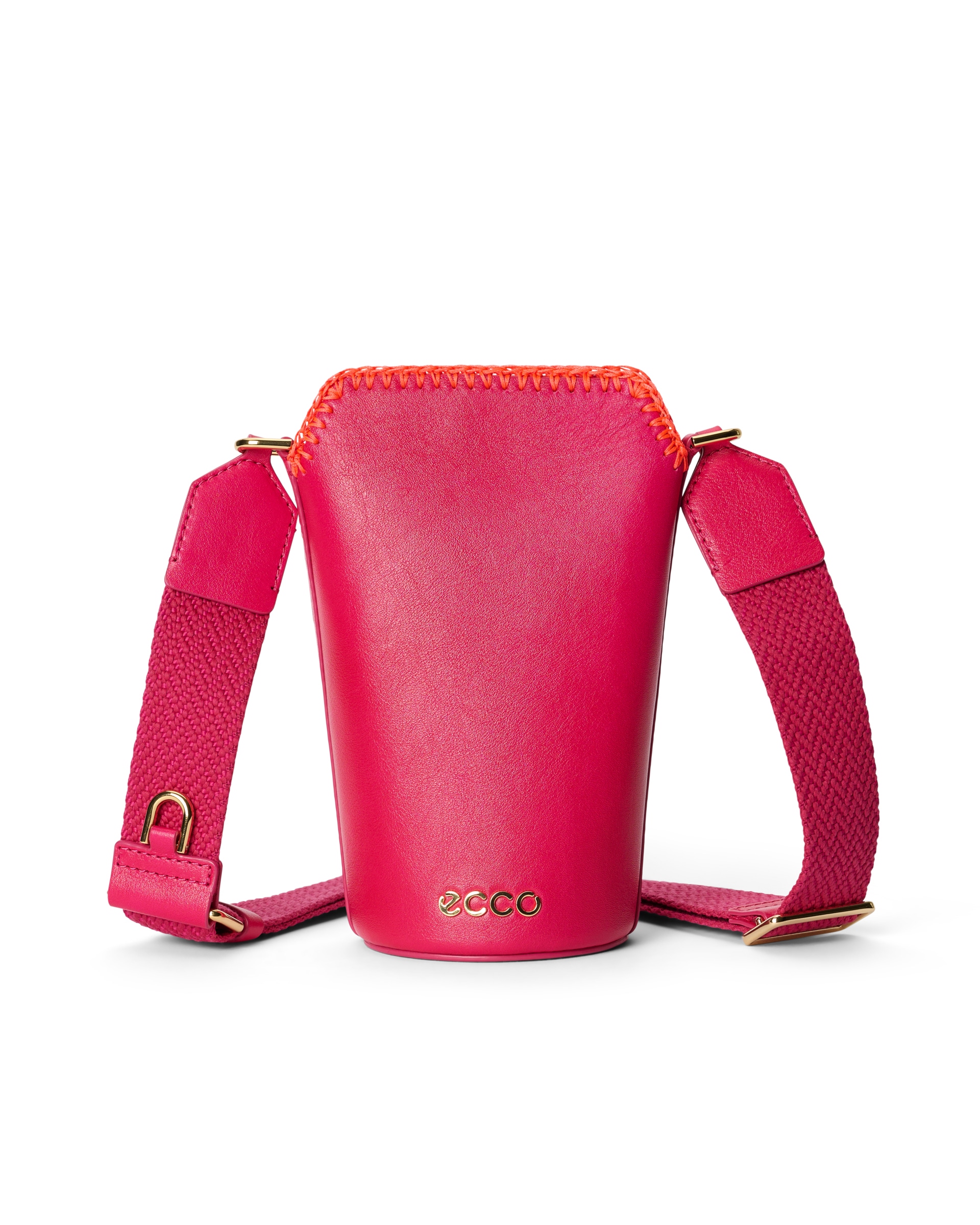 ECCO® Pot Love Potion Leather Crossbody Bag - Pink - Main