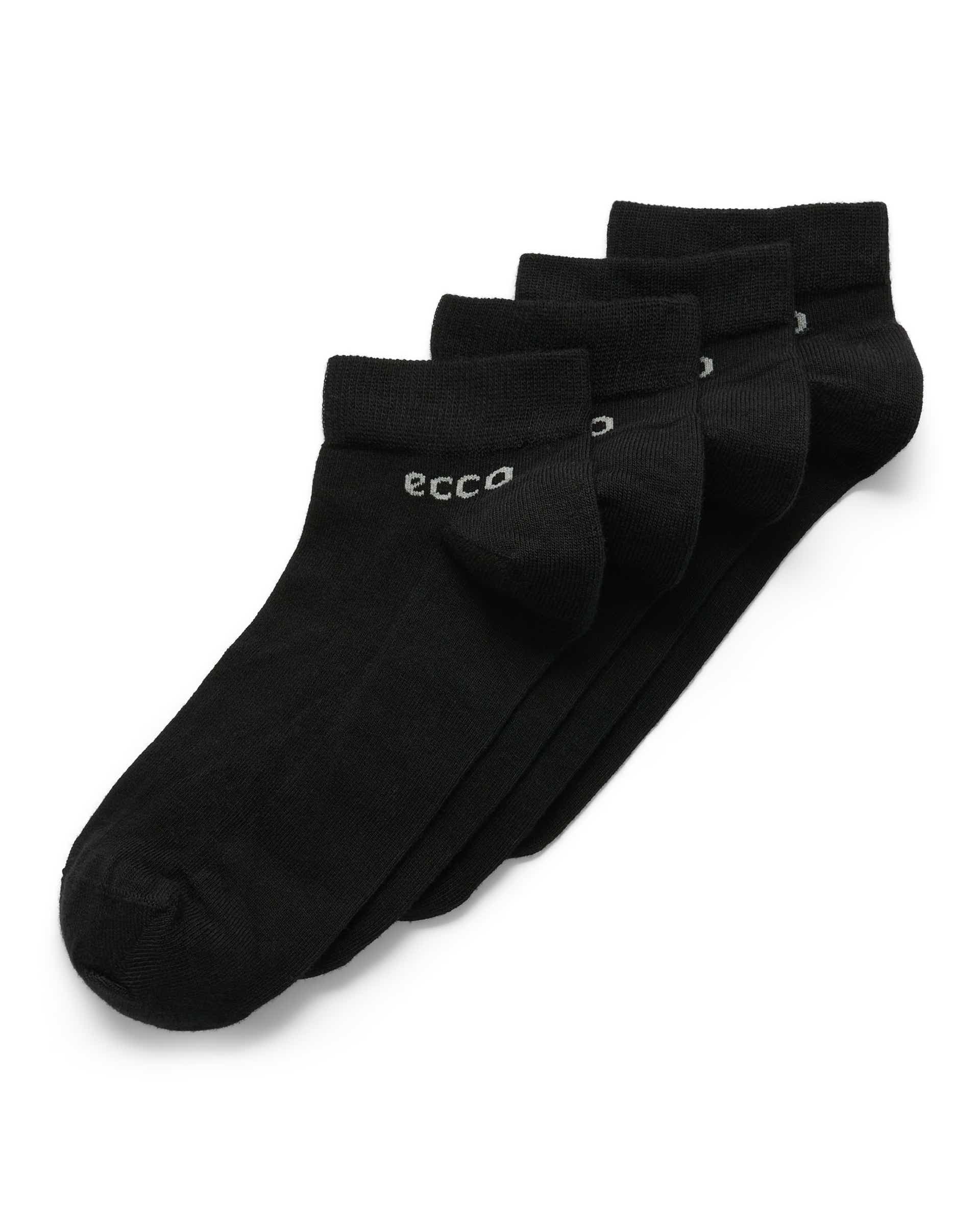 ECCO® Classic Longlife Low-Cut Socks - White - Main