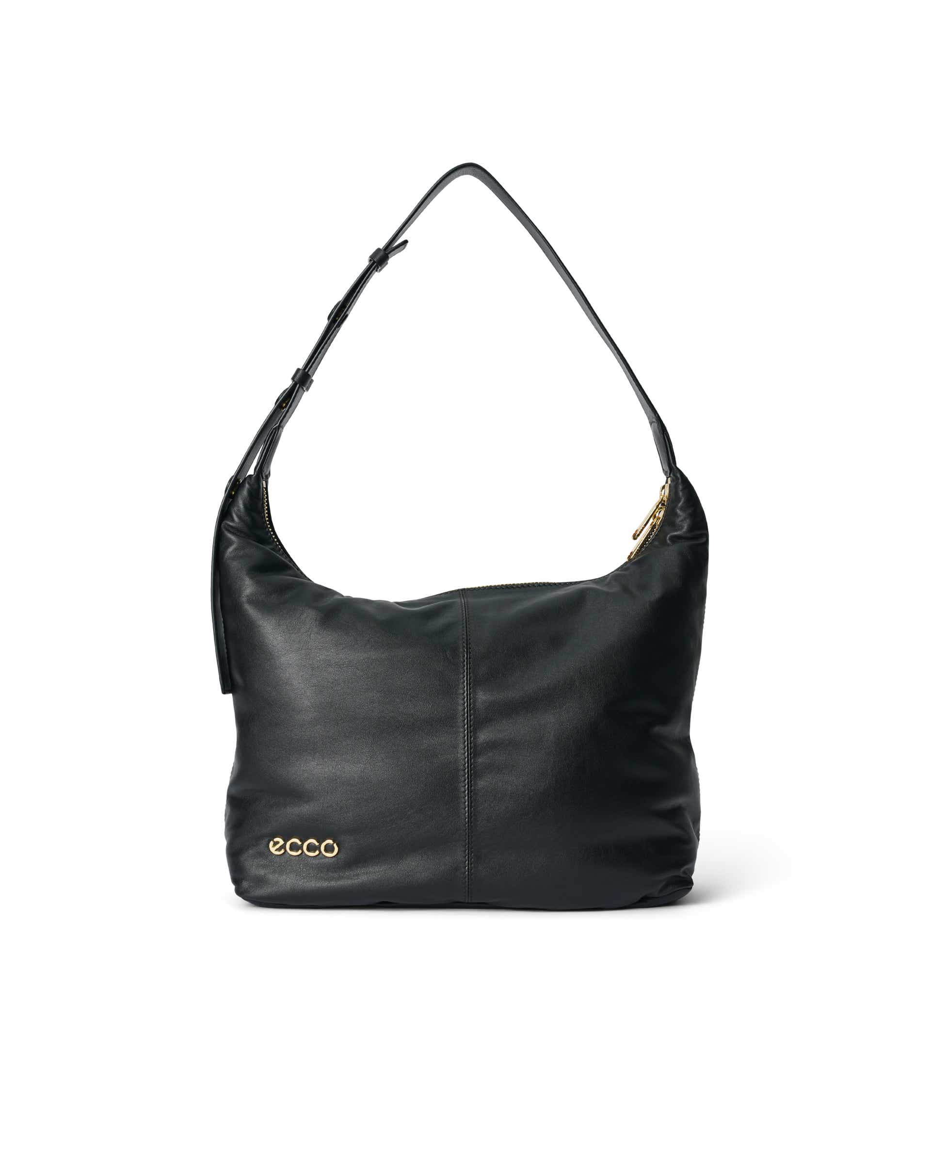 ECCO® Hobo Soft Leather Hobo Bag - Red - Main